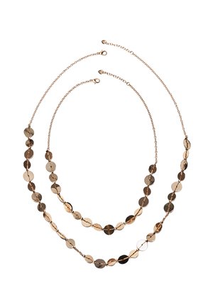 SET OF 2 MINI COIN 00031111 - Ogrlica - gold-coloured