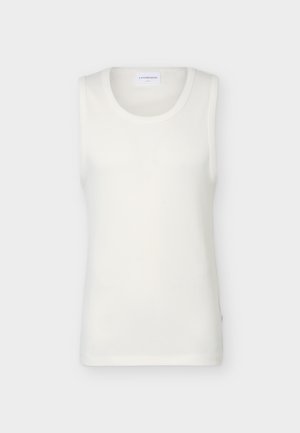 Lindbergh, SLIM FIT TANK - Top - soft white