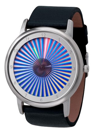 AVANTGARDIA SHEER (NEUES DESIGN) - Smartwatch - schwarzes echtlederarmband