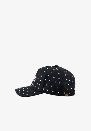 Alpha Industries, RHINESTONE LOGO CAP W UNISEX - Gorra - black