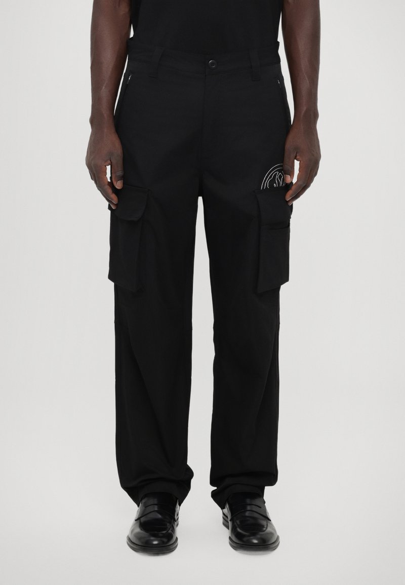 Evisu KAMON SEAGULL PANTS - Cargobroek - black