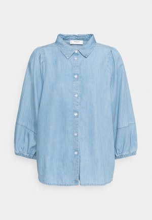 Skjortebluser - light-blue denim