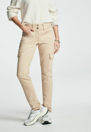 LIFT AND SHAPE COMBAT STANDARD - Blugi slim fit - stone natural