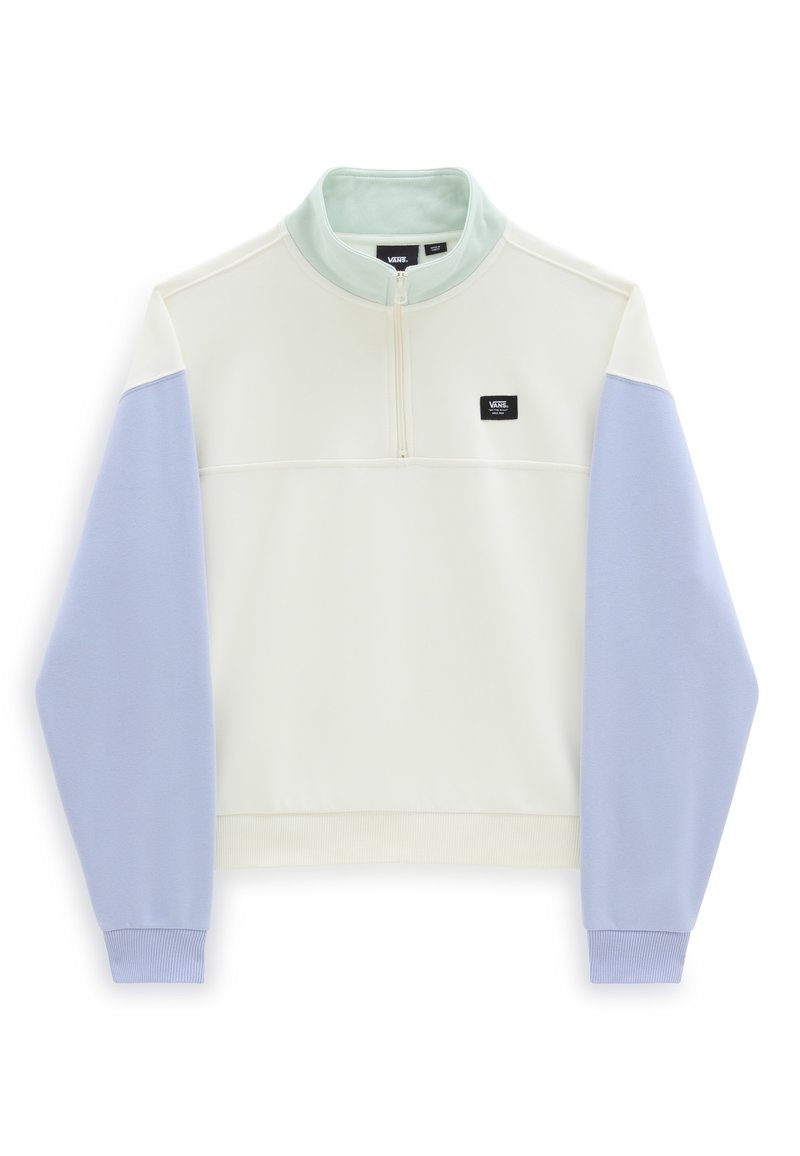 Vans HALF MOCK - Sweatshirt - marshmallow-cosmic sky