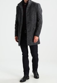 Selected Homme Cappotto corto - black