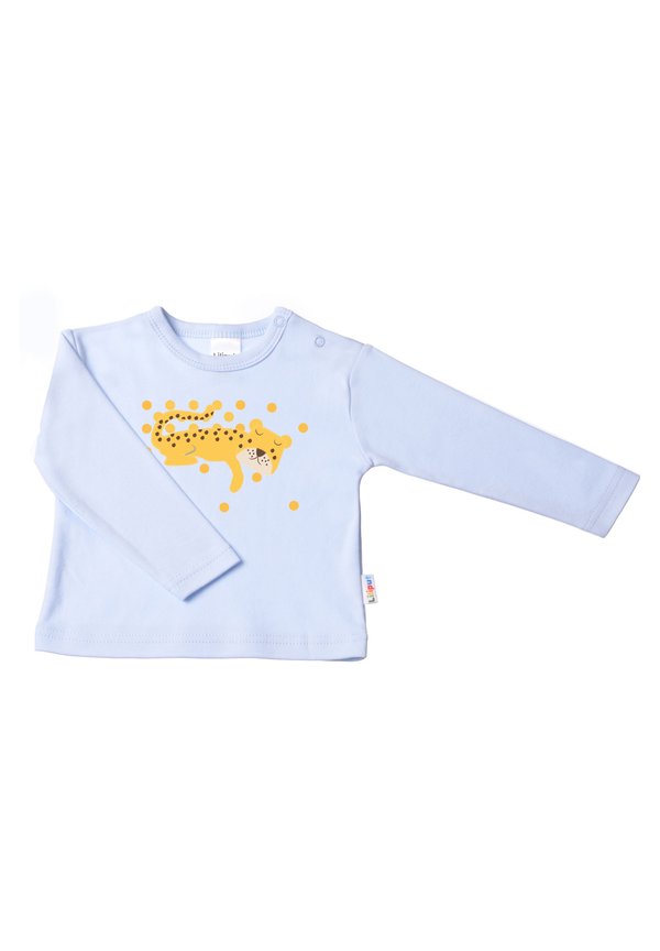 MIT TOLLEM FRONTPRINT - Langarmshirt - hellblau