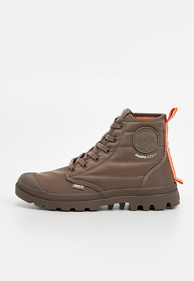 Palladium Lace-up ankle boots light brown