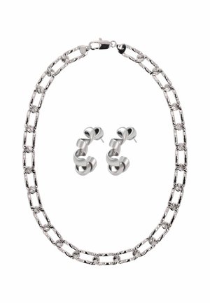 SET - Fülbevalók - silver-coloured