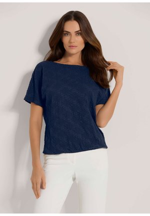 T-shirt print - navy