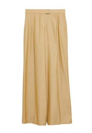 comma, HOSE - Trousers - ocker