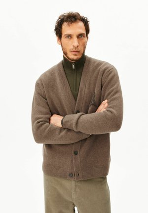 ARMEDANGELS, Strickjacke - claystone melange