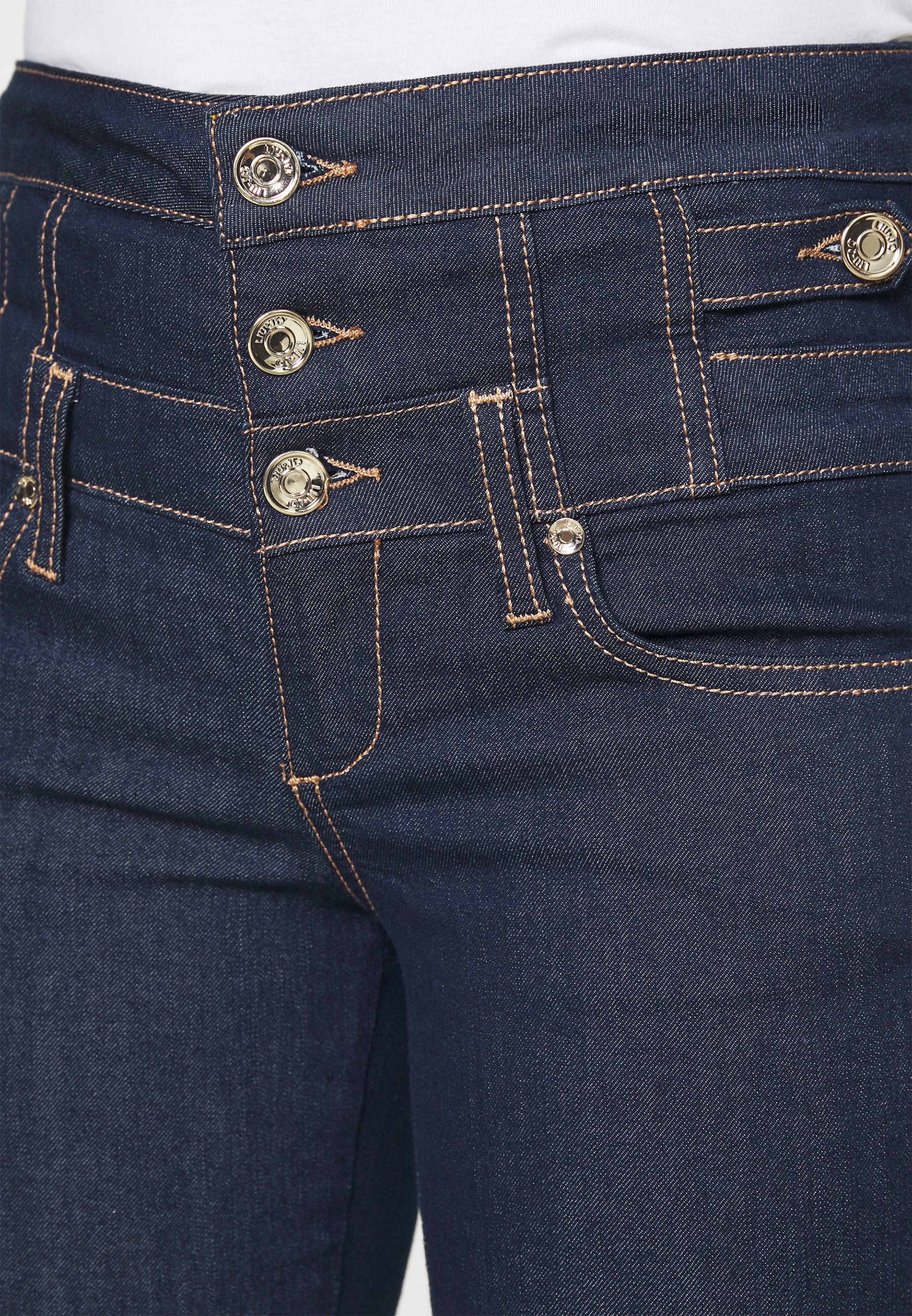 Liu Jo Jeans RAMPY - Prigludę džinsai - dark-blue denim/tamsiai mėlynų  džinsų - Zalando.lt