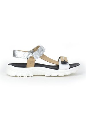 Coronel Tapiocca Sandalias - beige plata
