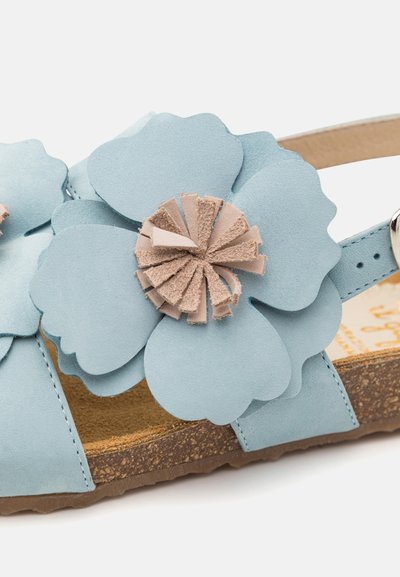 Il Gufo SHOES - Sandaalit nilkkaremmillä - aqua/biege