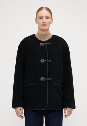 ONLMALI DUFFLE COAT - Winter jacket - black