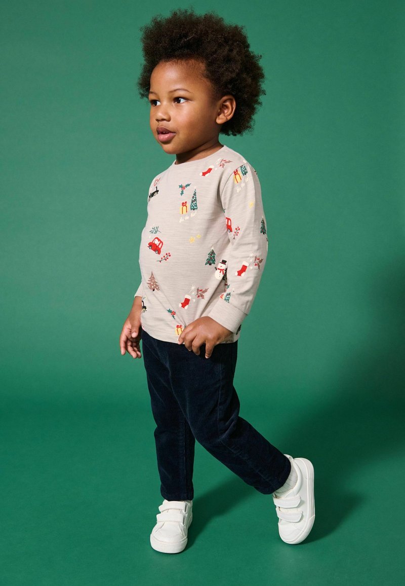 Next CHRISTMAS REGULAR FIT - Langarmshirt - natural