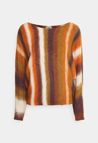 JDY Petite Strickpullover - dark red