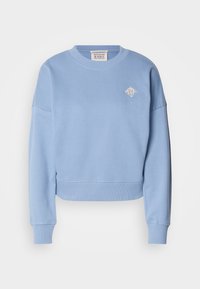 EMBROIDERED LOGO RELAXED FIT - Sweatshirt - faded denim