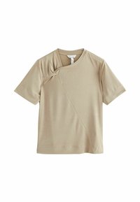 Next REGULAR FIT - TWIST DETAIL PREMIUM  - Paprasti marškinėliai - neutral