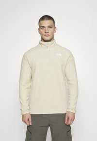 The North Face GLACIER 1/4 ZIP - Fleecepullover - gravel