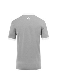Kempa PLAYER  - T-Shirt print - dark grau melange weiß