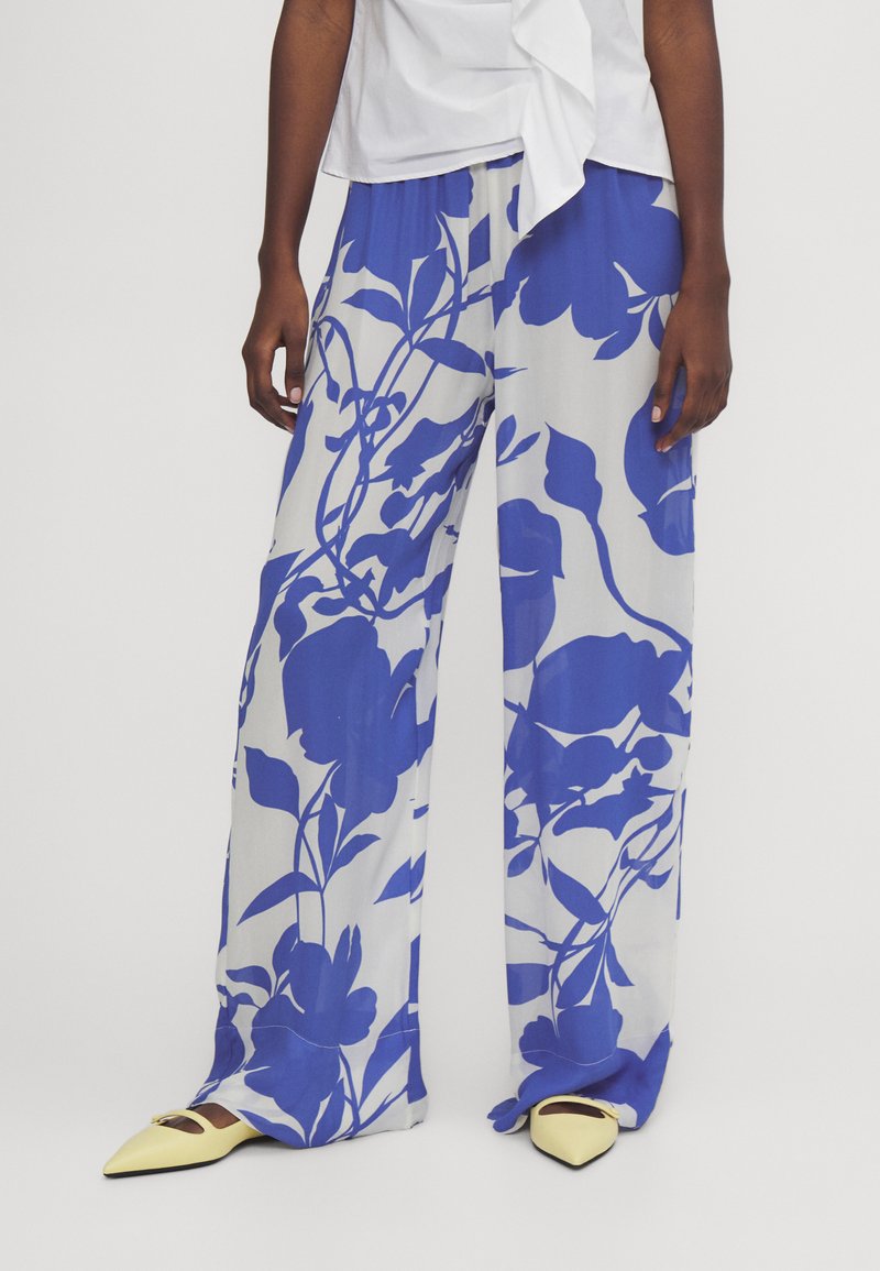 Faithfull the brand - GORGES PANT - Pantalon classique - floral blue, Agrandir