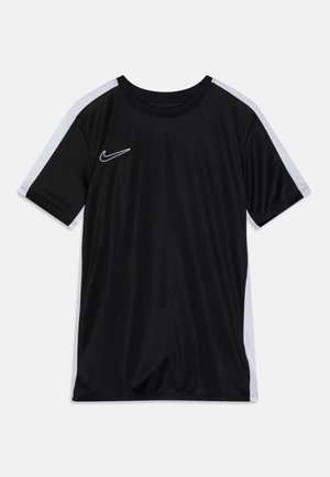 DF UNISEX - Sport T-shirt - black/white