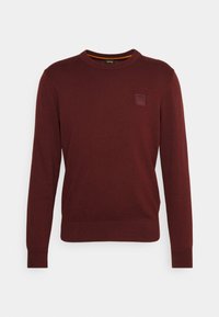 BOSS Strickpullover - red