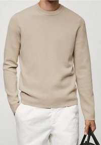 Mango Strickpullover - beige
