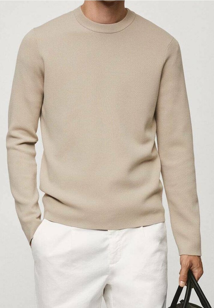Mango Strickpullover - beige