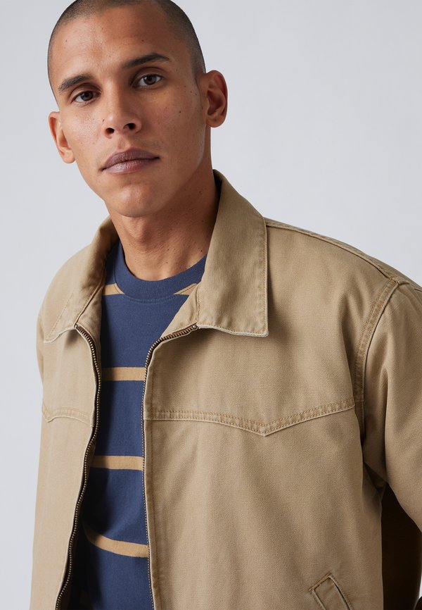 EMBARCADERO AVIATOR - Denim jacket - tiger's eye4