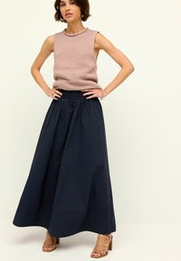 Next SHIRRED REGULAR FIT - Maxinederdele - navy