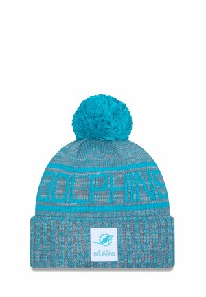 POMPON DHIVER SIDELINE MIAMI DOLPHINS - Mütze - teal