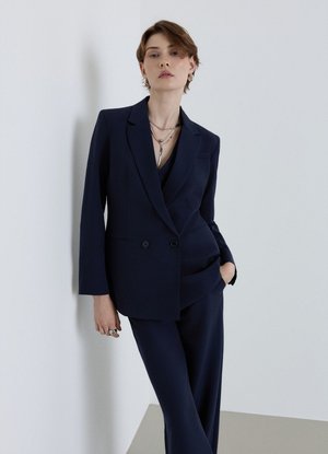 Calliope, GIACCA TINTA UNITA - Blazer - blu notte