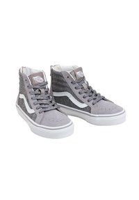 Vans SK8-HI ZIP. - Vysoké tenisky - gunmetal