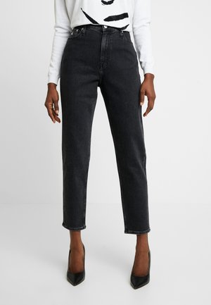 Relaxed fit jeans - black denim