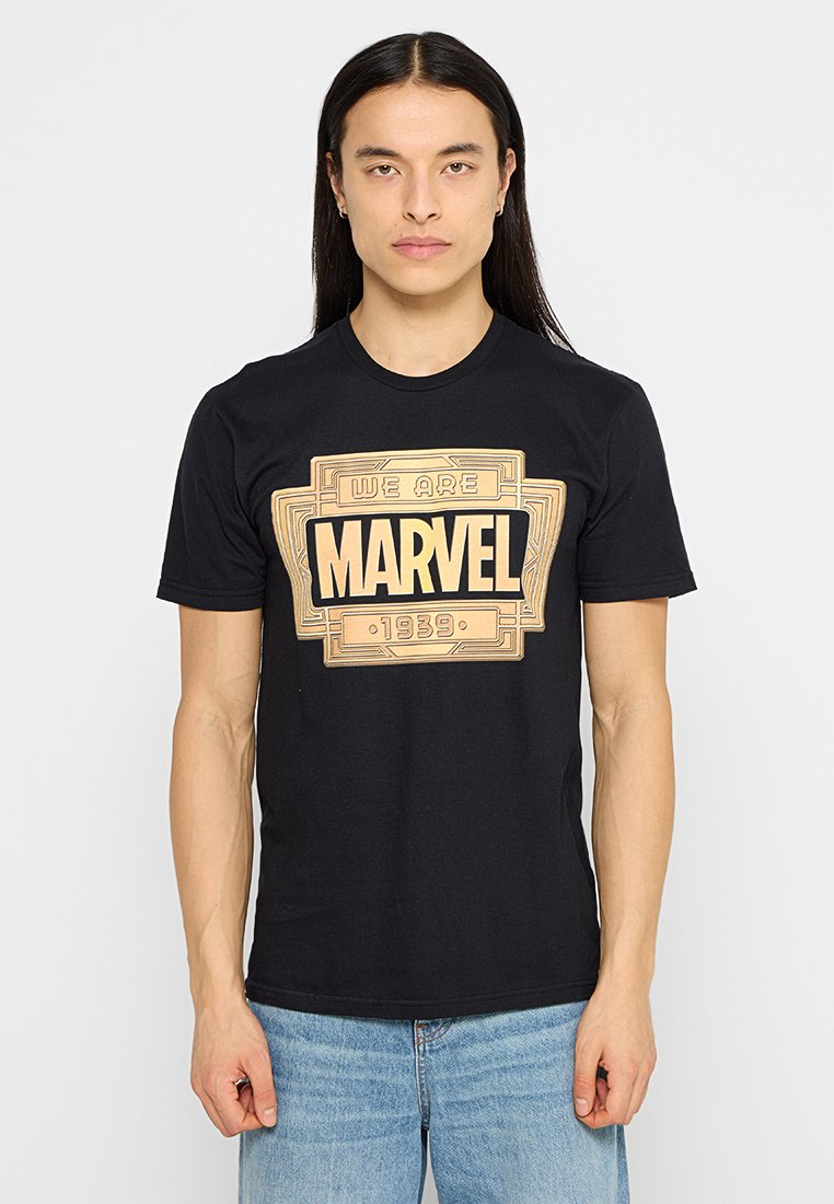 Marvel T-shirt print zwart Marvel T-shirt print zwart