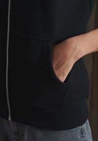 Superdry & Co Sweat zippé - black