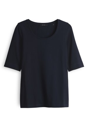 OPUS, SLIM FIT ROUND NECK - T-Shirt basic - simply blue