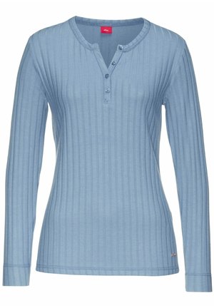 Langarmshirt - rauchblau
