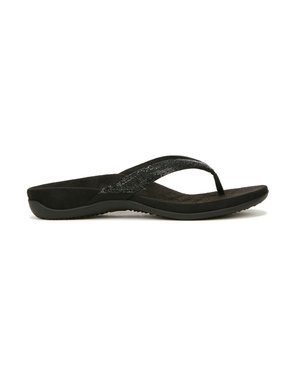 DILLON - Pantoffels - black fabric
