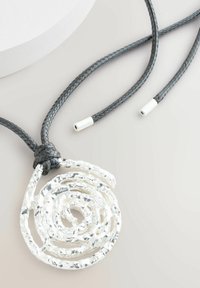 Next SWIRL CORD PULLY - Nyaklánc - silver coloured