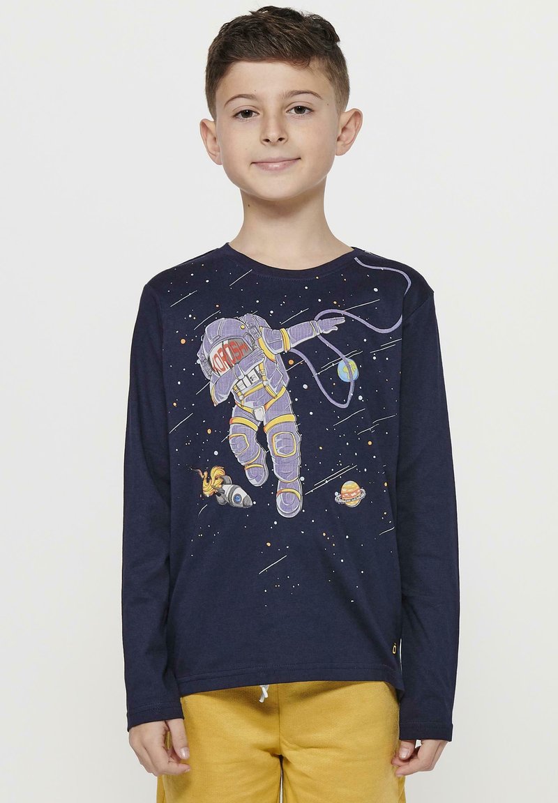 Koroshi Top dugih rukava - navy
