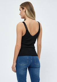 Desires DEGEISHA RIB SINGLET - Tops - black