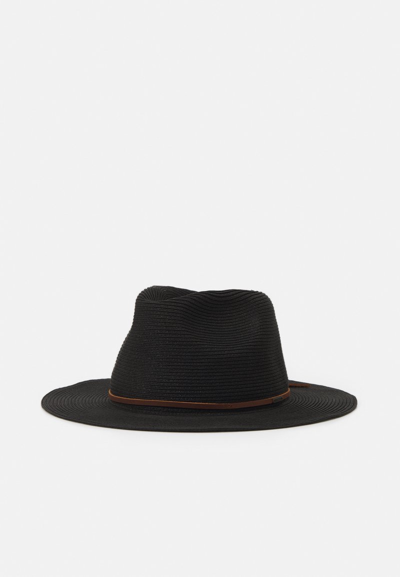 Brixton WESLEY PACKABLE FEDORA UNISEX - Chapéu - black/brown