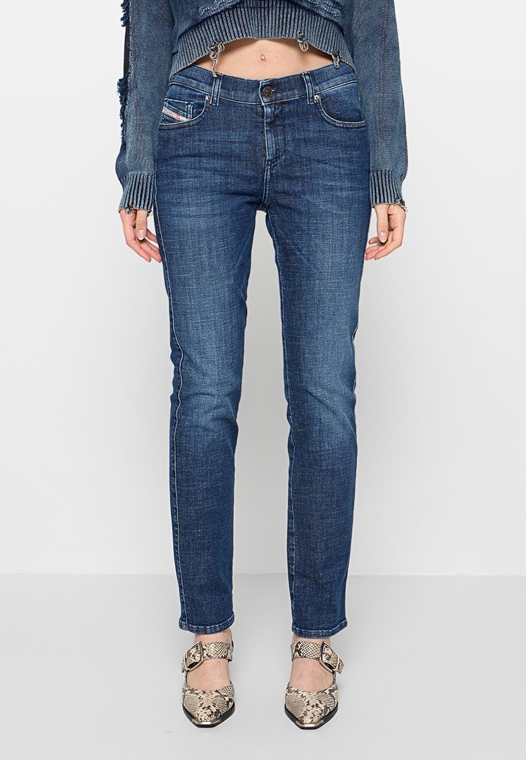 Diesel Slim fit jeans blauw denim/bluedenim