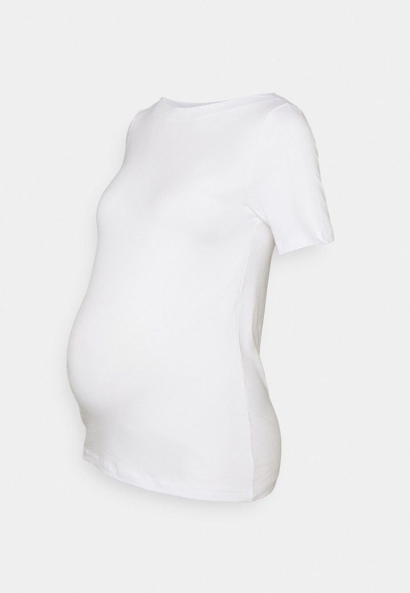 Vero Moda Maternity VMMPANDA  - T-shirt básica - bright white