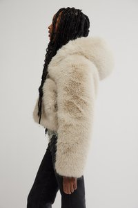 Free People LOUDER  - Winterjacke - ivory