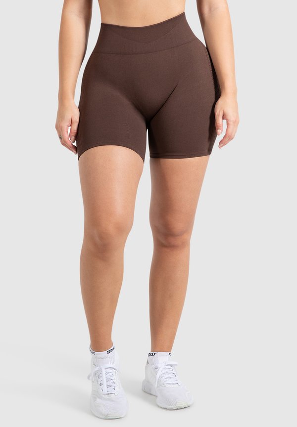 CETRINA SEAMLESS SCRUNCH - Tights - braun