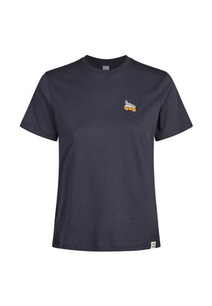 Iriedaily, IRIEDAILY T-SHIRT VANCY - T-Shirt print - marine